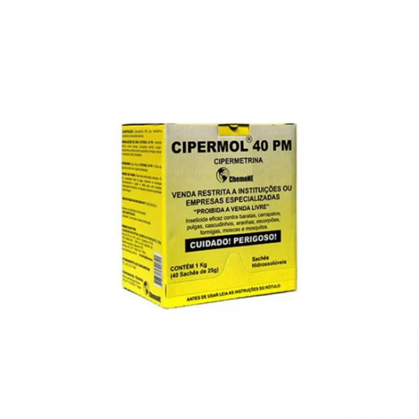 Foto do produto CIPERMOL 40 PM SACHE(40X25GR) 1KG