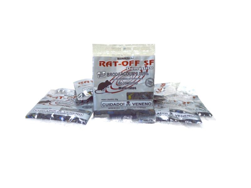 Foto do produto RAT OFF SF DOMESTICO CARTELA(20X25GR)