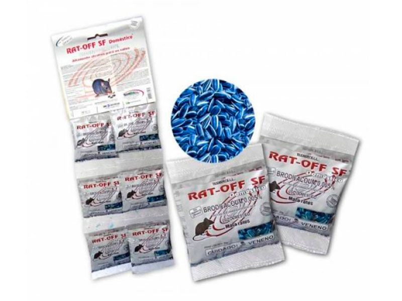 RAT OFF SF DOMESTICO CARTELA(20X25GR)