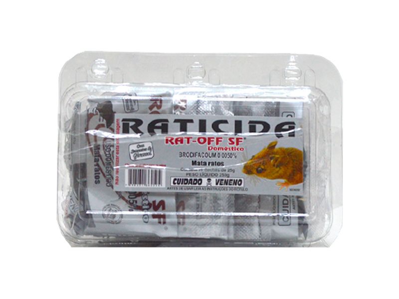 RAT OFF SF DOMESTICO CX(10X25GR)