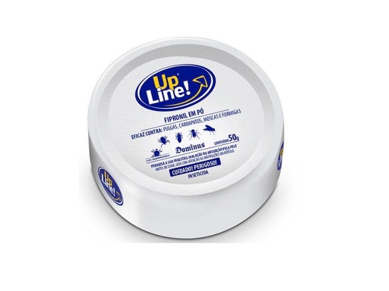 UP LINE FIPRONIL PÓ LATA 50GR