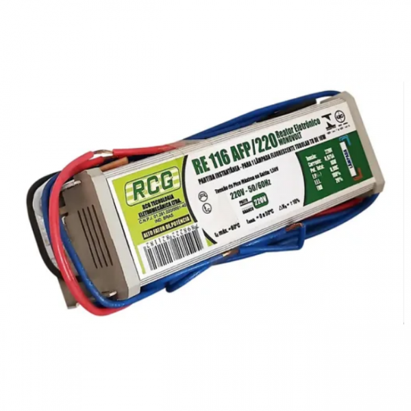 Foto do produto REATOR ELET 1X16W RE 116 AFP/220V