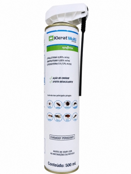 Foto do produto KLERAT MULTI INSETICIDA AEROSOL 500ML