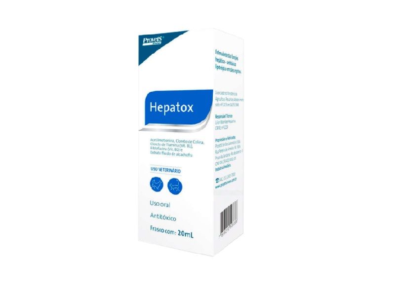 Foto do produto ANTITOXICO HEPATOX 20ML