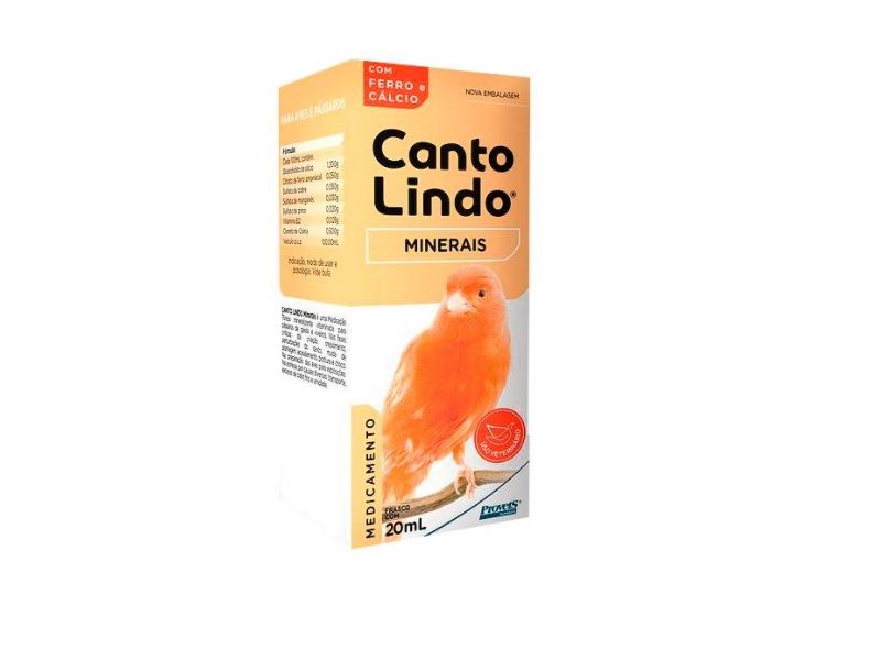 Foto do produto CANTOLINDO MINERAIS 20ML