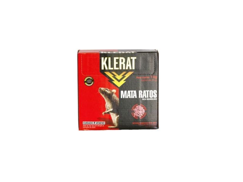 Foto do produto KLERAT MATA RATOS PELLETS 40X25GR