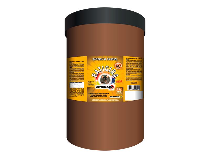 Foto do produto RATICIDA GIRASSOL BARRICA 5KG